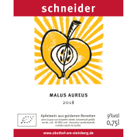 2018 MALUS AUREUS - Natur-Jahrgangsapfelwein